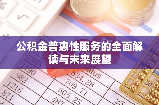 雨花公积金普惠性服务的全面解读与未来展望
