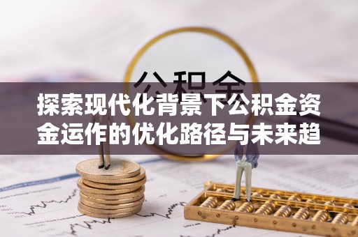 雨花探索现代化背景下公积金资金运作的优化路径与未来趋势