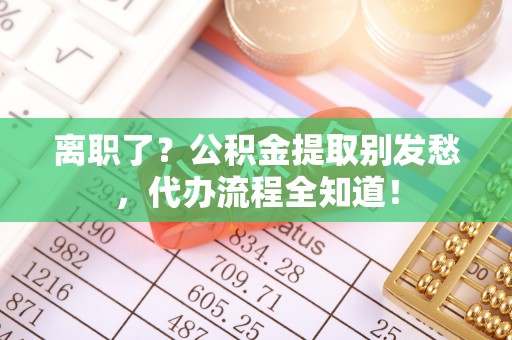 雨花离职了？公积金提取别发愁，代办流程全知道！