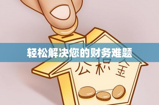 雨花轻松解决您的财务难题