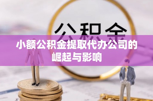 雨花小额公积金提取代办公司的崛起与影响